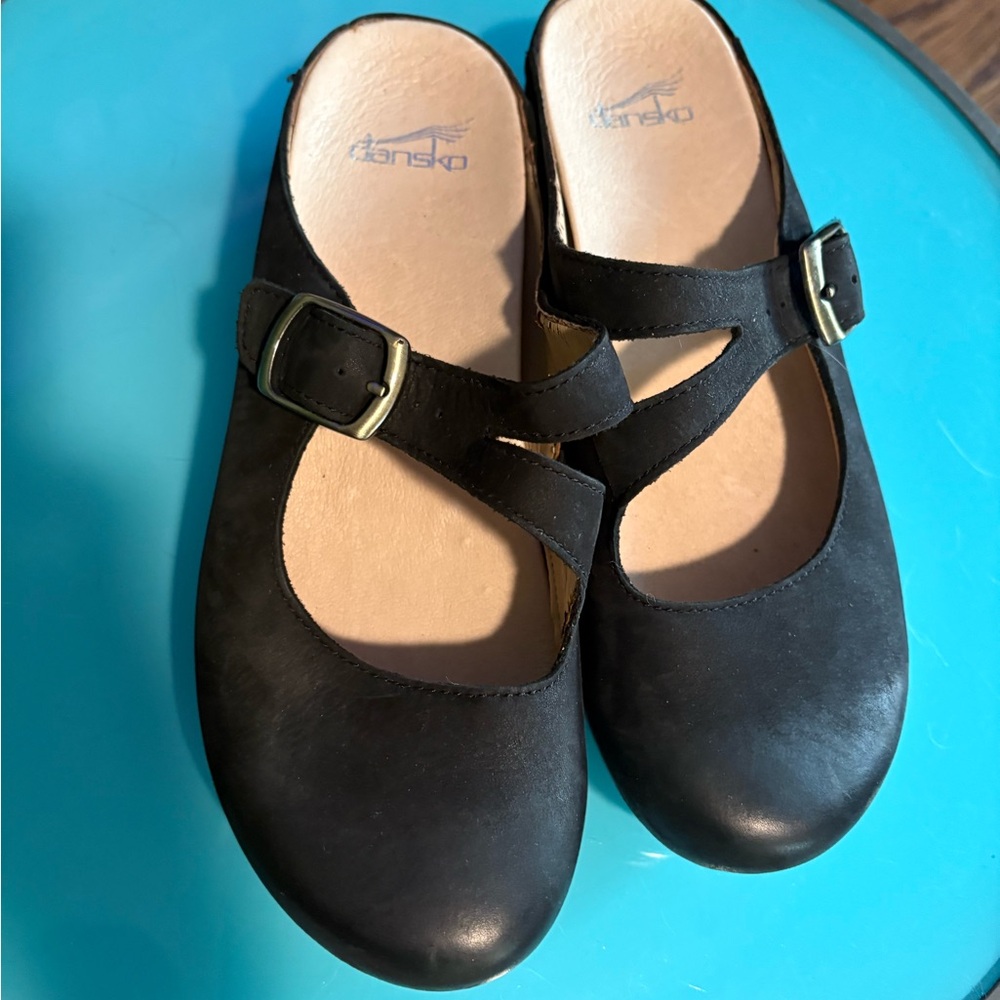Dansko Women's Black Mary Jane Shoes